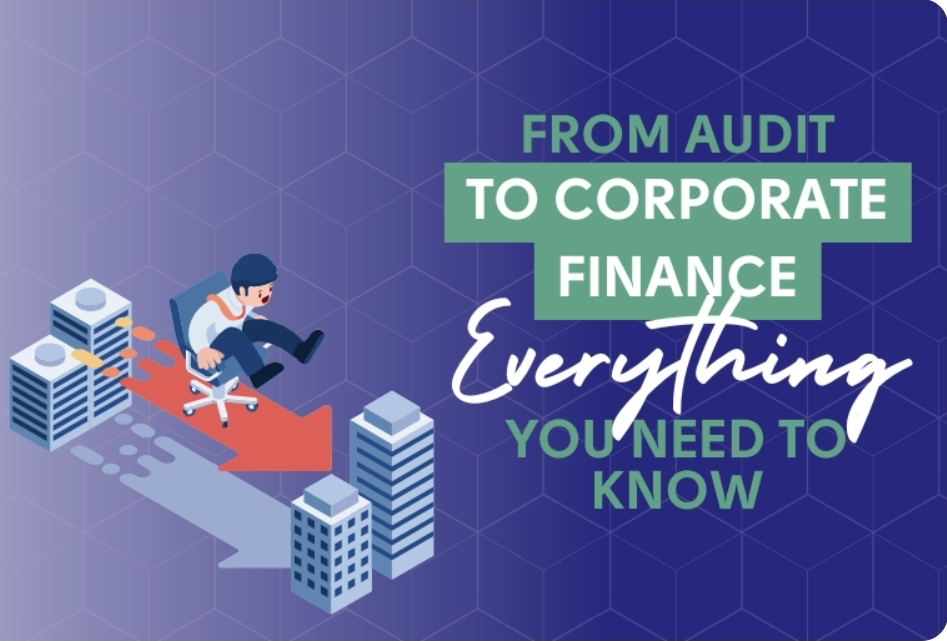 From audit to corporate finance — everything you need to know